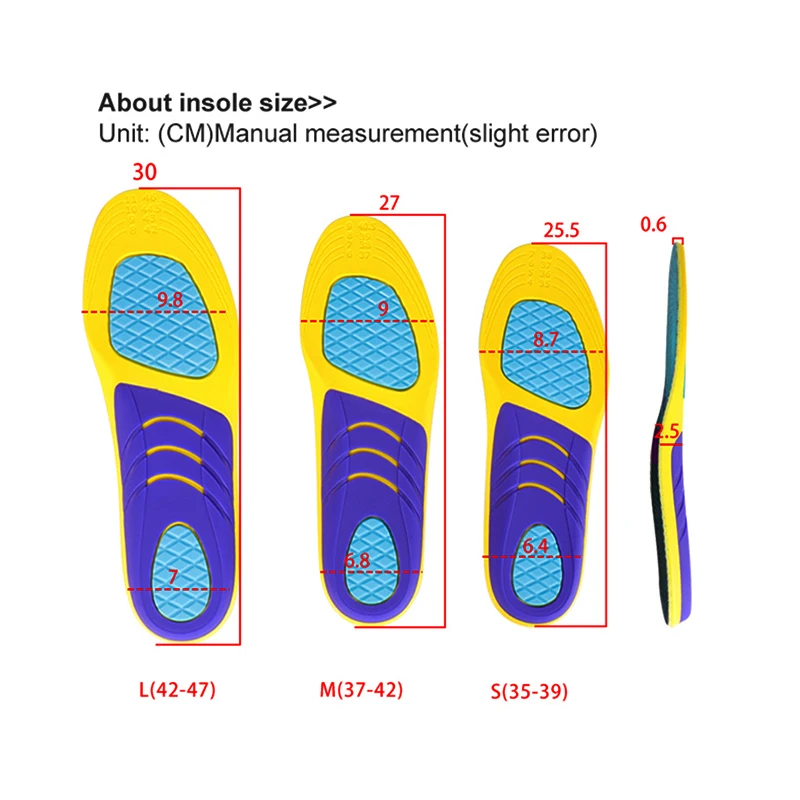 Sweat absorbing and non slip insole, forefoot shock-absorbing and shock-absorbing insole, anti twist lightweight sports insole