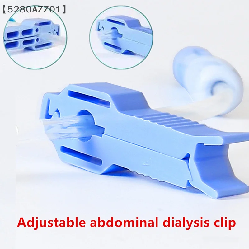 Peritoneal Flow Control Clips Peritoneal Clips Tube Fastener Clip Peritoneal Dialysis Accessories Belt Drainage Bag Tube Clip