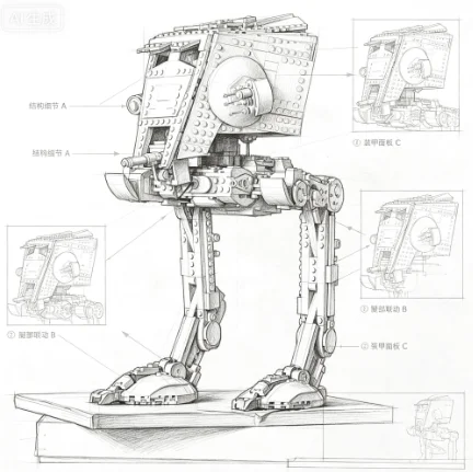 2026 New Armored Robot Creative Series Home Decoration Christmas and Birthday Gift Selection
