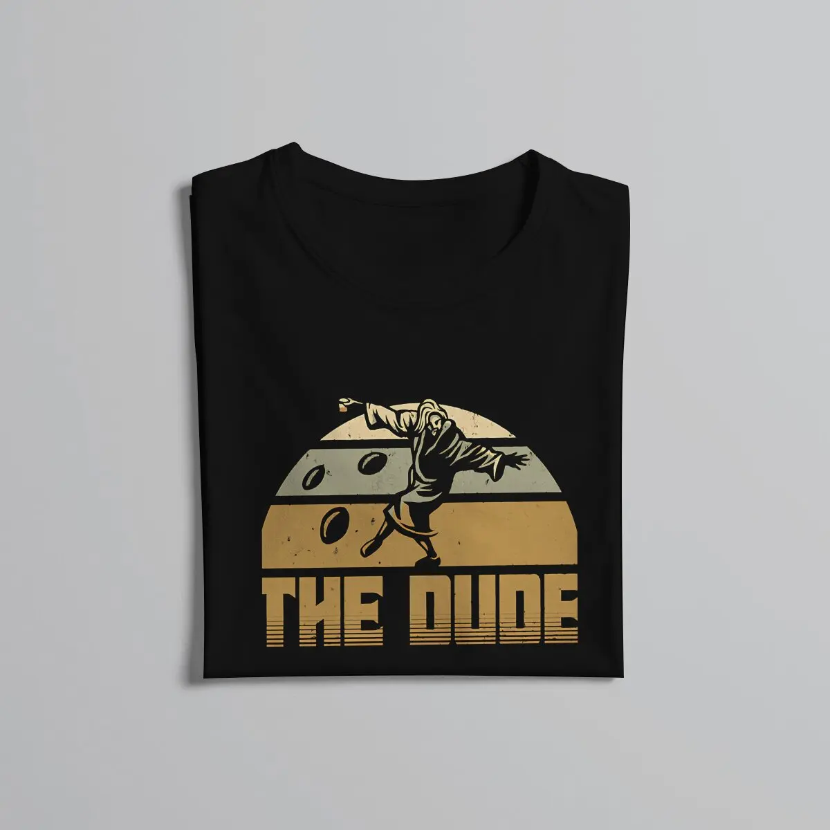 Vintage Dude The Big Lebowski Movie T Shirt Alternative Crewneck TShirt Polyester Tops