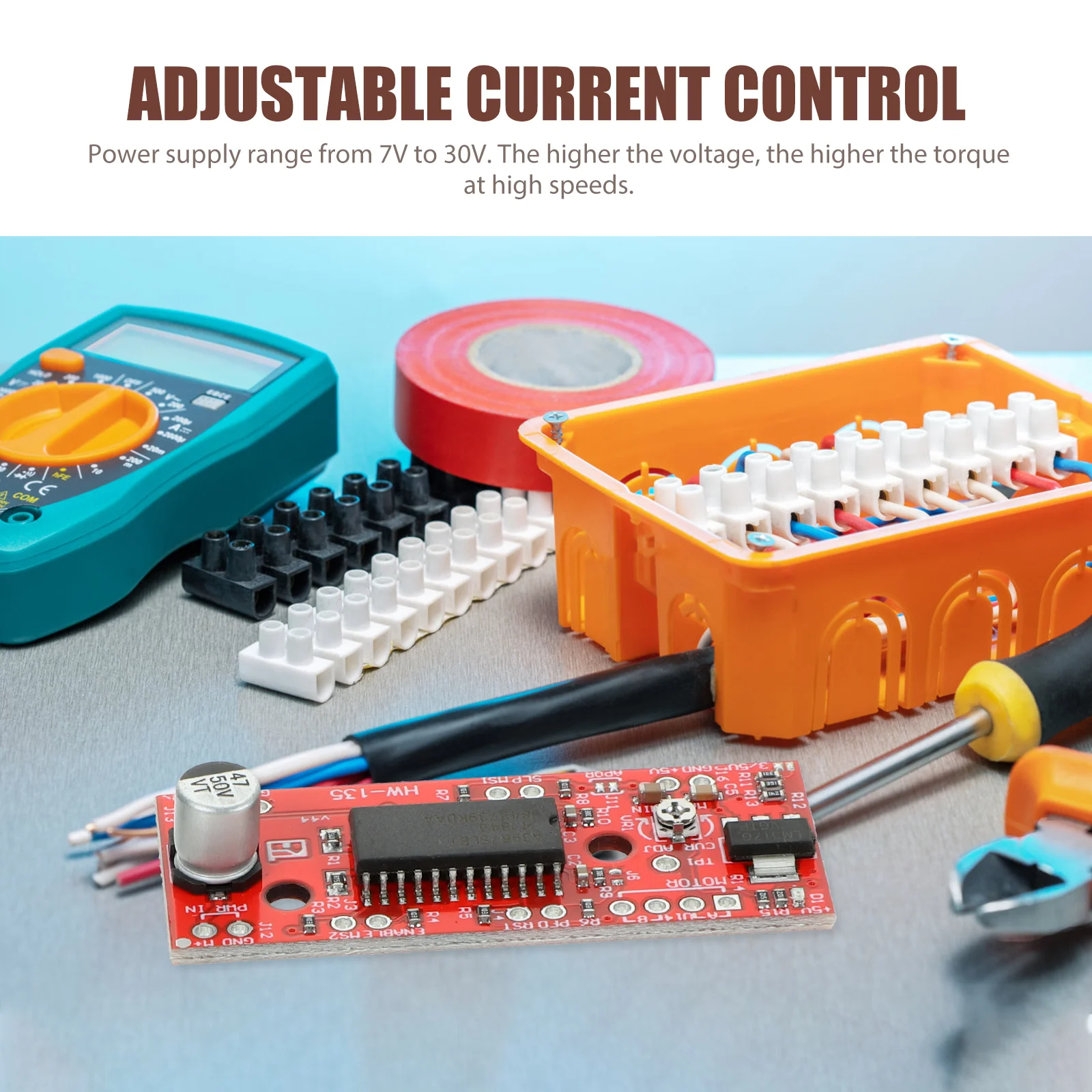 Easydriver Stepper Motor Driver Latest Version Adjustable Current Control Microstepping Resolution Sleep Enable High