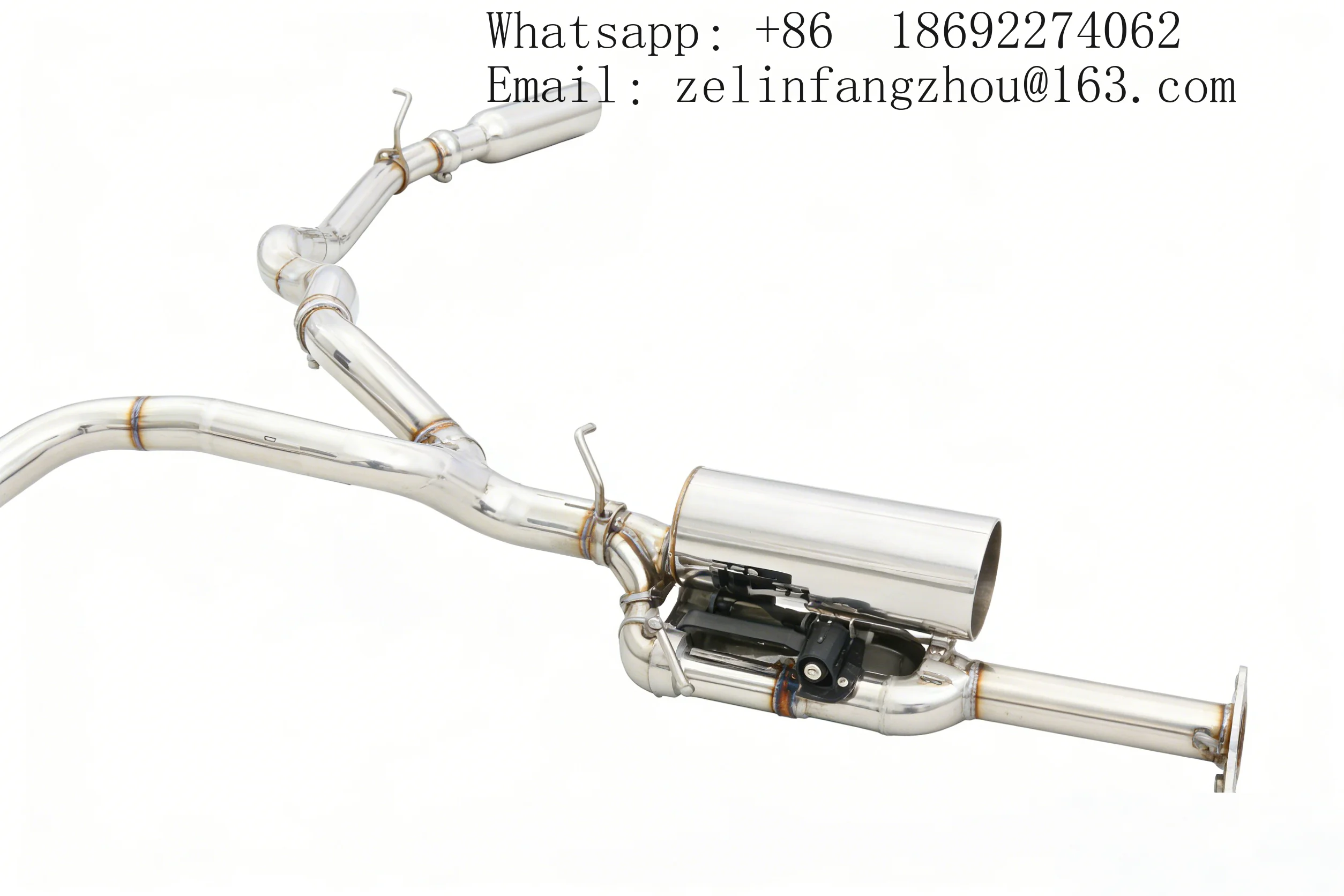 Stainless Steel Catback Exhaust System For Dodge RAM 5.7L 2015-2019 Exhaust Pipes