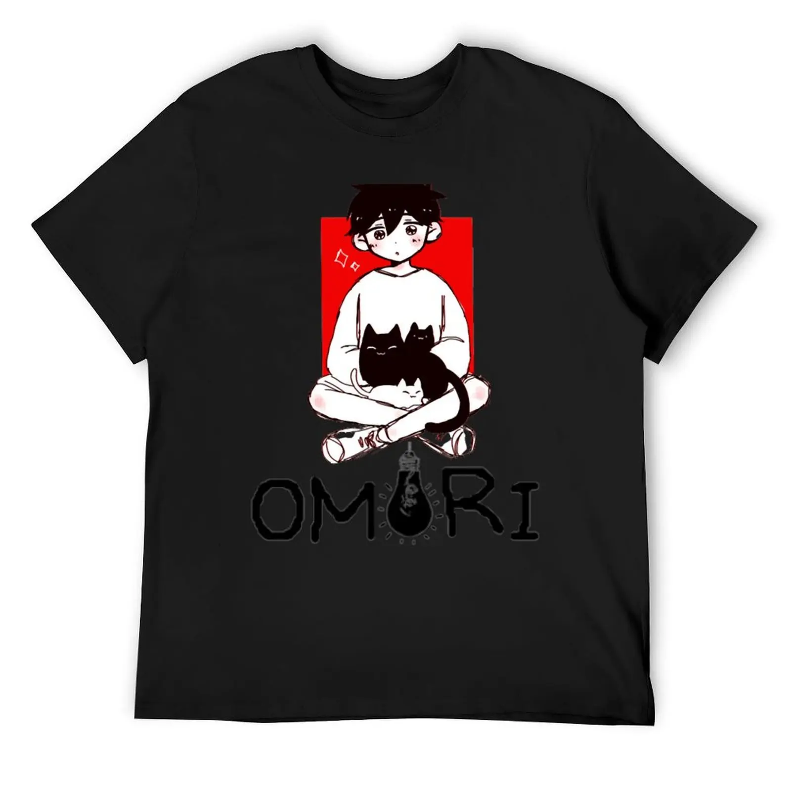 

omori T-Shirt summer 2025 Aesthetic clothing valentines boutique clothes mens graphic t-shirts funny