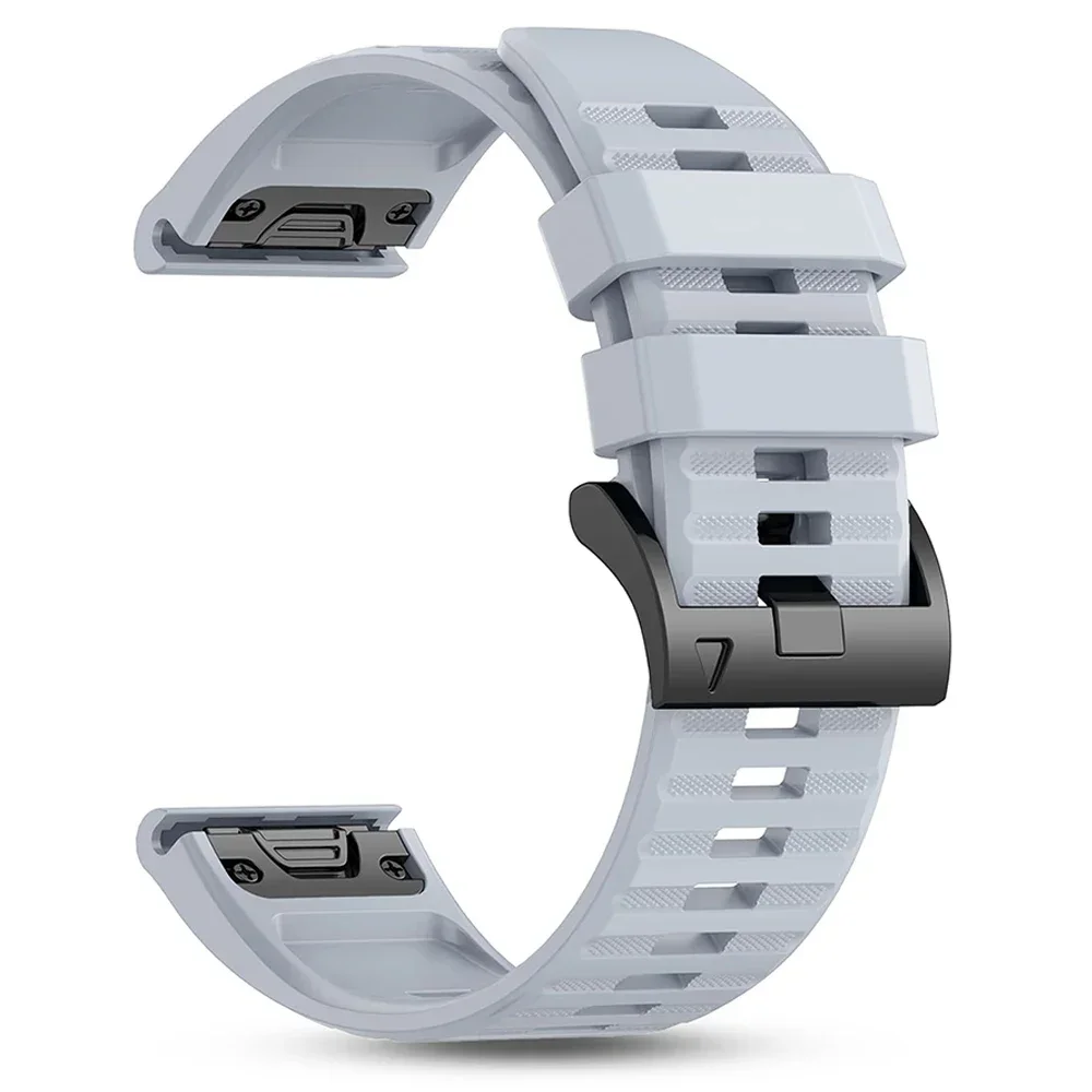 QuickFit 22 26mm siliconen band voor Garmin Fenix 5 5X Plus 6X 7 7X Pro Quatix 8 Fenix 8 Pro 51mm 47mm Epix Outdoor Sport Armband