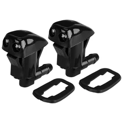 2Pcs Front Windshield Wiper Washer Spray Jet Nozzle 85381-44010 Fit for Toyota Caldina ST246 Land Cruiser Prado 120 125 Series