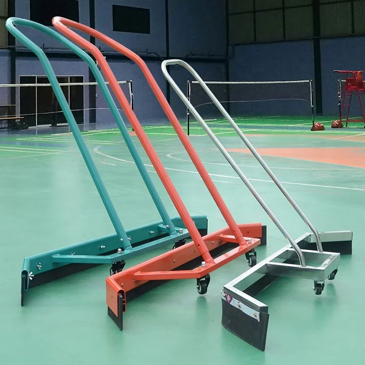 Stainless Steel Aluminum Alloy Water Pusher Basketball Tennis Court Floor Cleaner