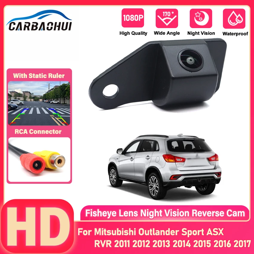 HD 1080*720 Vehicle Rear View Camera For Mitsubishi Outlander Sport ASX RVR 2011 2012 2013 2014 2015 2016 2017 Car LCD Monitor