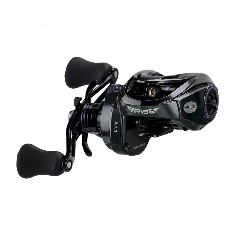 

Top High end Level ARISE PRO XG 8.1:1 RATIO 11+1BB 120-gears Adaptive Magnetic Control Super Long range Bait Casting reel