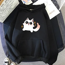 Hoodie Frauen/Männer Harajuku lustige Gojo Katze Hoodies Unisex Anime Manga Cartoon Pullover Sweatshirts