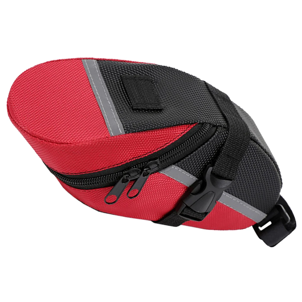 

Mountain Bike Saddle Tail Bag Water Phone Storage Bicycle Triangle Bag Rear Seat Cushion Pouch Adult Bike Gear