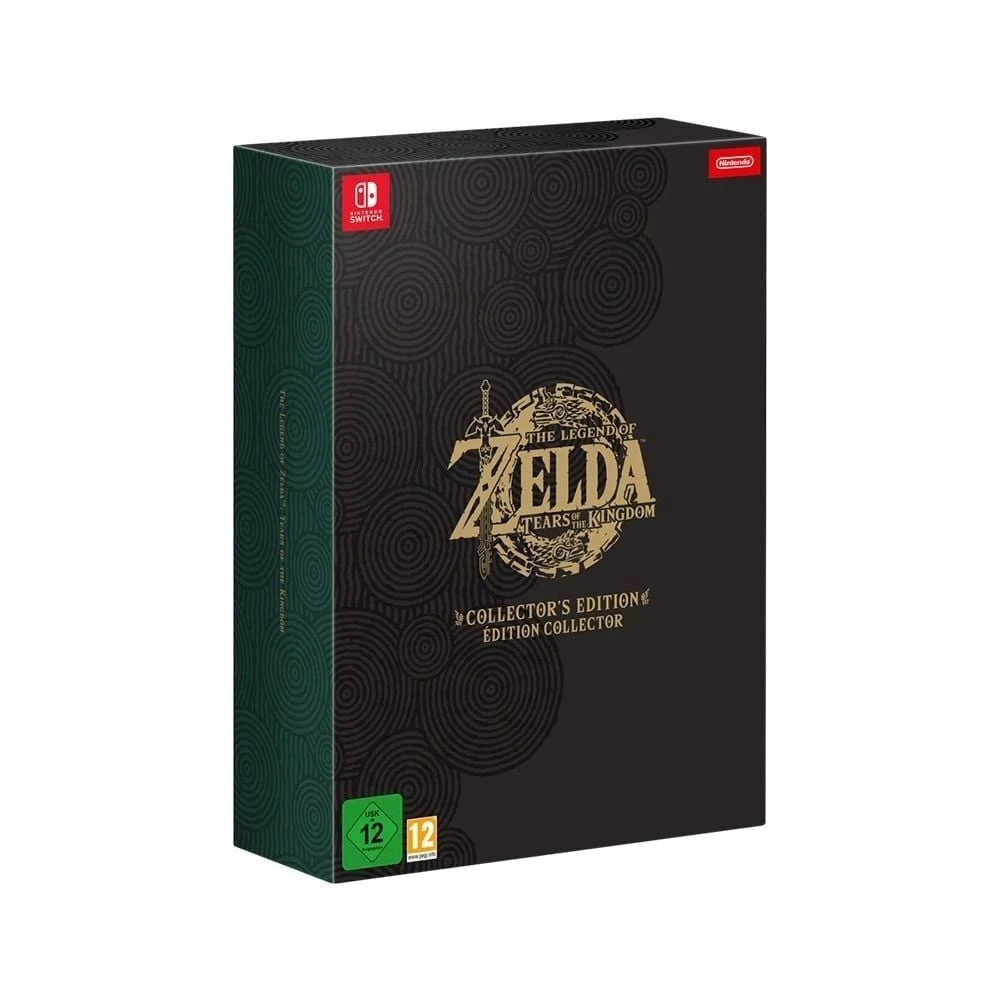 The Legend of Zelda Tears of the Kingdom Collector's Edition game for Nintendo Switch console