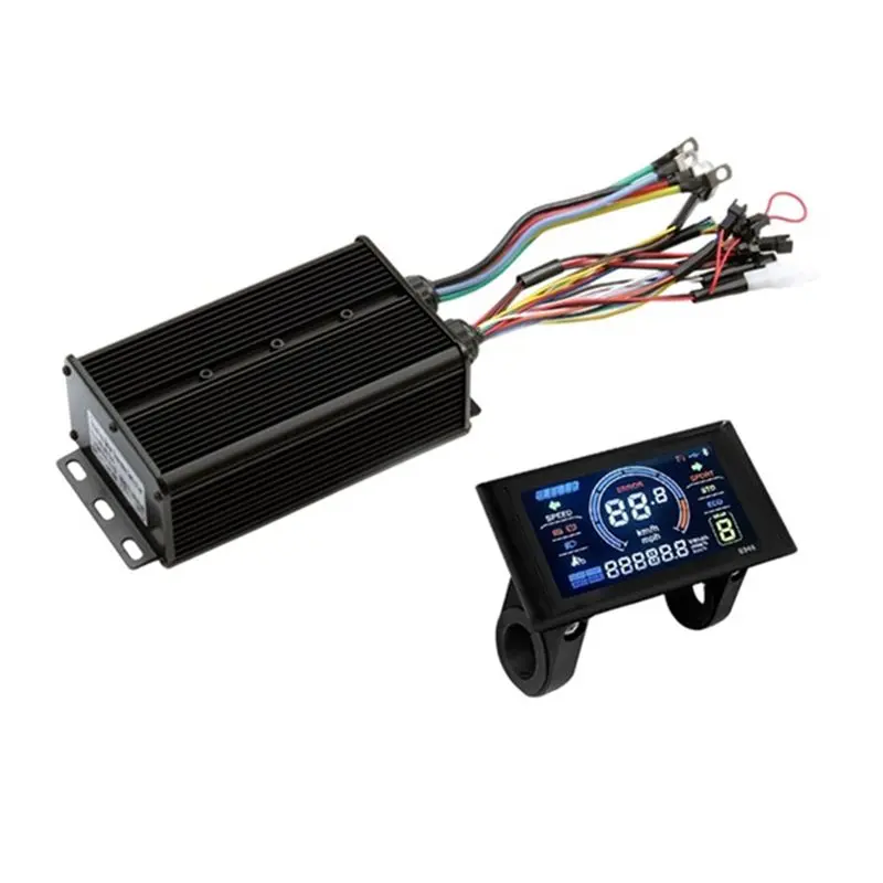

XSXS-Three-Mode Brushless Motor Controller+ S966 Display Kit(48V 60V 72V 60A) For Electric Mountain Bike Scooter Modification