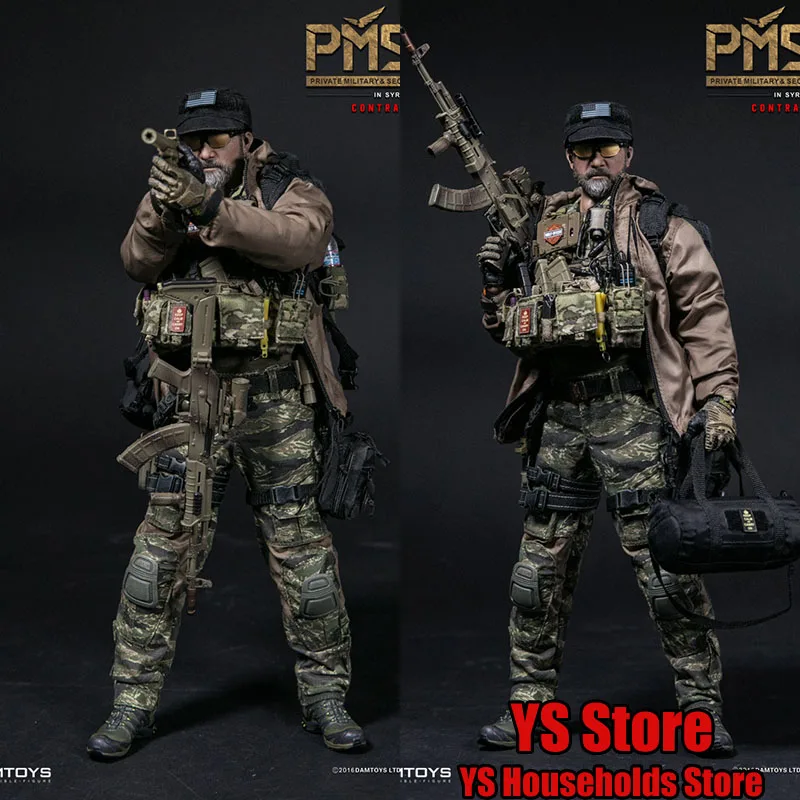 DAMTOYS DAM78041 1/6 Collectible Military Man Action Figure PMSCs CONTRACTOR IN SYRIA Series Original 12" Full Set Fans Model