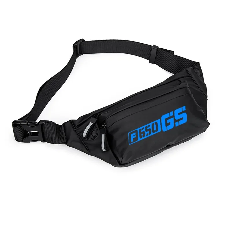 

For F650GS F650 GS 650GS LOGO Men Waist Pack Belt Hip Bum Slant back bag Chest Bag Male Motorcycle Riding Antitheft Purse