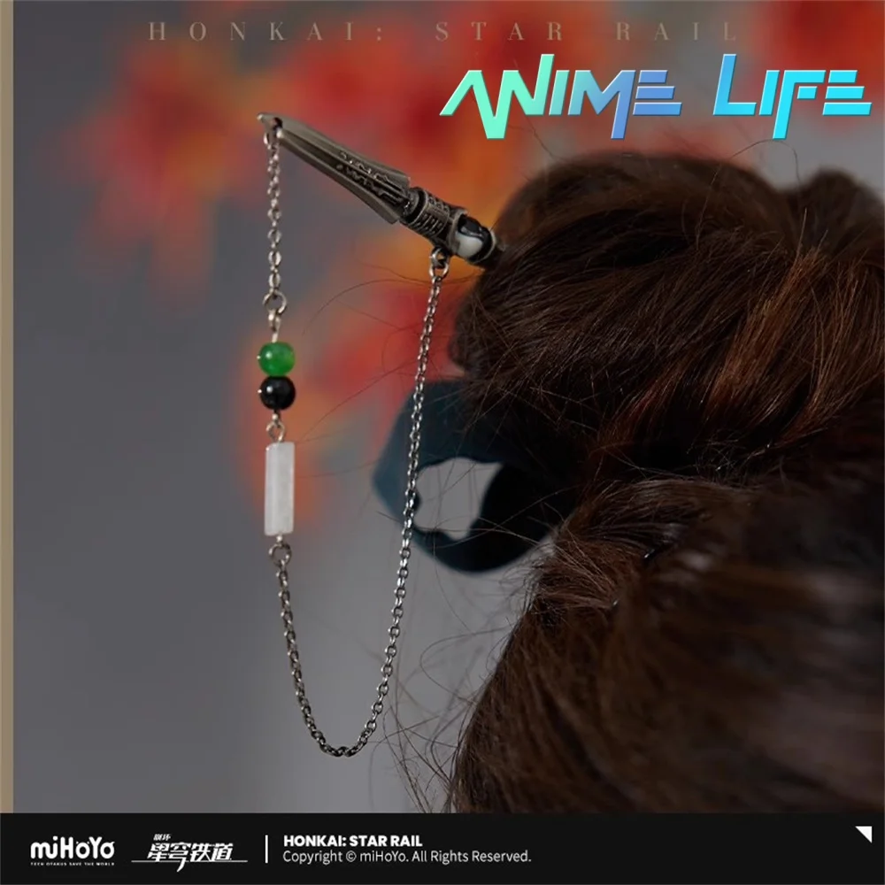 

Официальная игра miHoYo Honkai: Star Rail Dan Heng • Imbibitor Lunae, заколка для волос для женщин, аксессуары для волос, реквизит, подарок для косплея