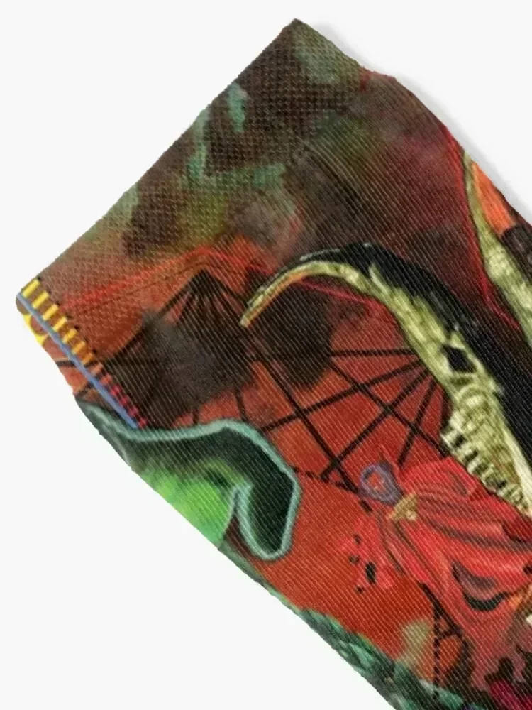 مجموعة King Gizzard and the Lizard Wizard - جميع المناهجات للتقديمية - جوارب King Gizzard's Altered Beasts Club Band Socks #2