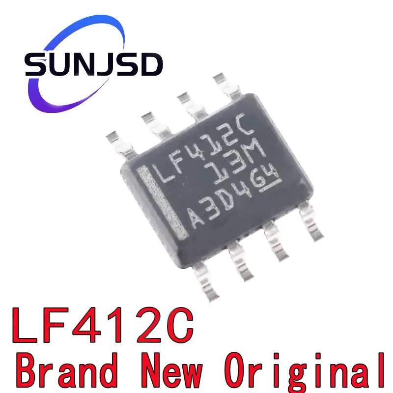 LF412CDRG4 Dual JFET-INPUT Operational Amplifier SOIC-8 Marking LF412C Brand New Original