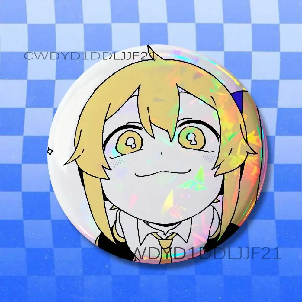 A-Akita N-Neru Virtual Singer Badge Brooch Figure Lapel Pins Clothes Backpack Fashion Cute Collection Decoration Display