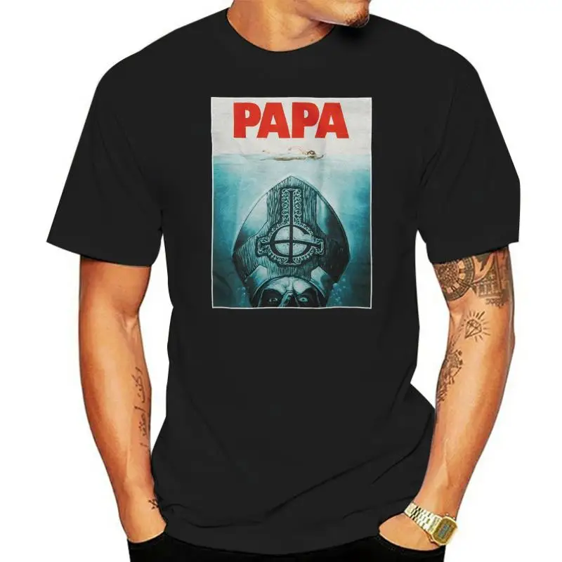 Ghost Papa Emeritus Ii - Papa Jaws - T-Shirt New Metal Band 100% Authentic For Youth Middle-Age The Elder Tee Shirt