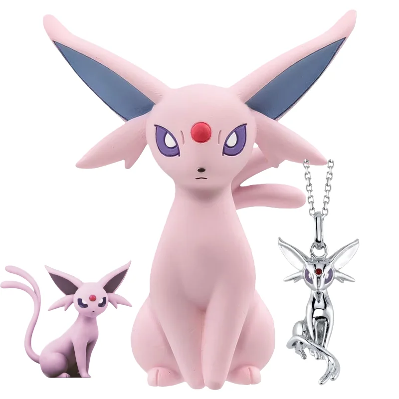 Image of Neue Pokemon Espeon Snorlax Gengar Mewtwo Halskette Paar-Accessoires Anime-Peripherieartikel Mode Cartoon Nischen-Luxusgeschenke