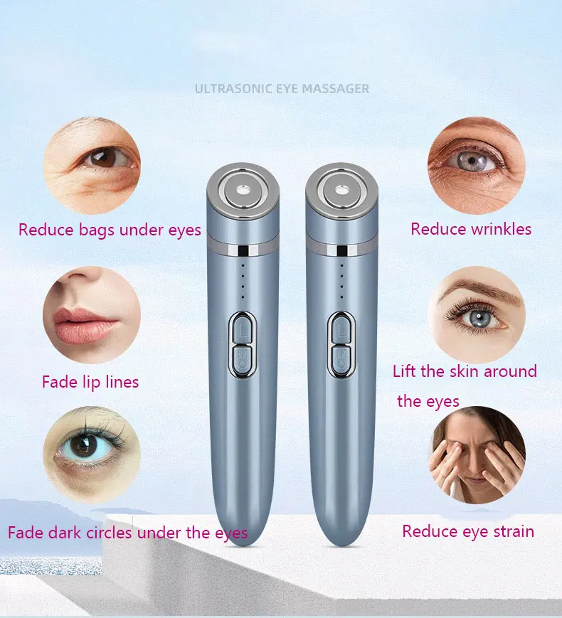 Eye Beauty Massage Machine RF Anti-aging Fine Line Beauty Wrinkle Removal Skincare Eye Vibration Massager Facial Skincare