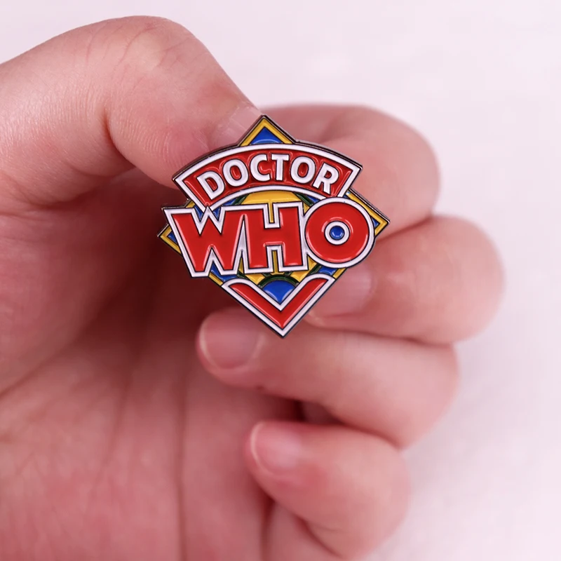 Science Fiction Television Badge Enamel Pin Brooch Jewelry Friends Present view 4