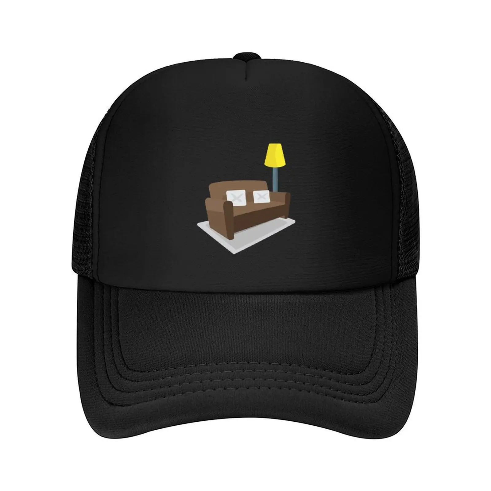 

Couch and Lamp Lounge Sofa Settee Baseball Cap |-F-| party Hat beach hat New Hat Hats For Men Women's
