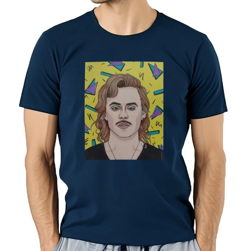 Camiseta de Billy Hargrove para niño، camisetas Graficas، camisetas de animal prinfor boys، camisetas negras para homb