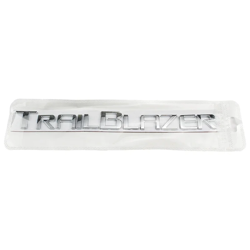 Car 3D Metal Letters Logo Decals Sticker for Chevrolet Trail Blazer Car Rear Alphabet Emblem Badge Styling Stickers Car Sticker