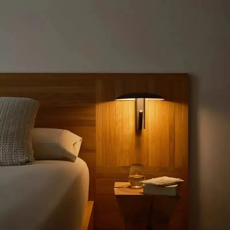 French Mushroom Umbrella Wall Lamp Hotel Bedside Living Room Hallway Modern LED Wall Light Konoda Reading Lamp