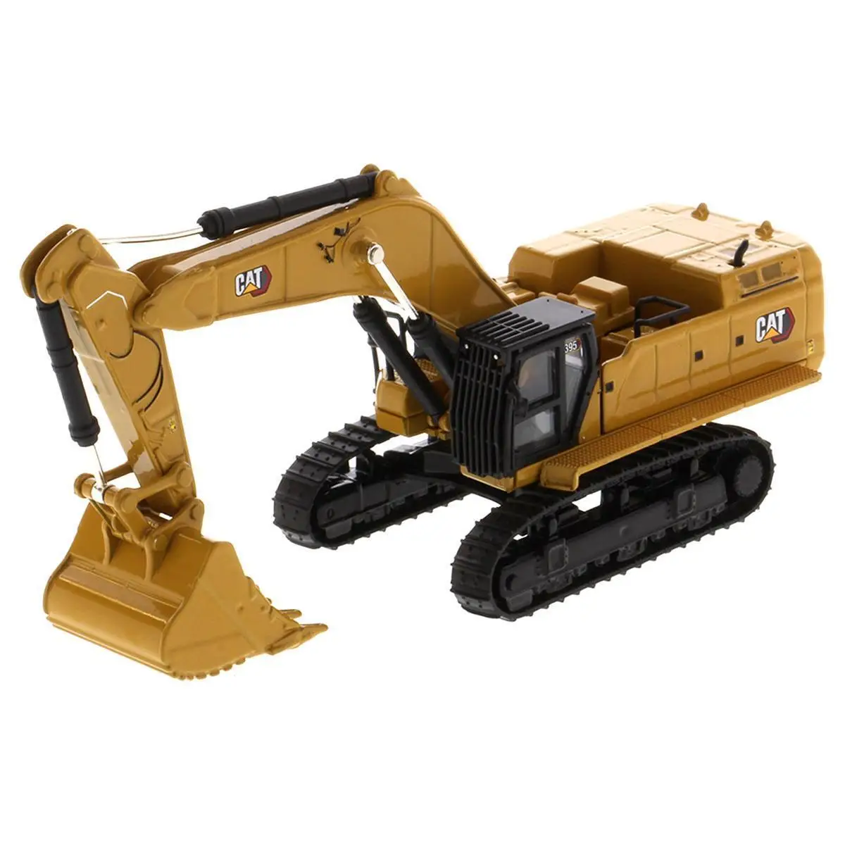 

2024 New DM CatTerrpillar 1/87 Cat 395 Hydraulic Excavator ME Version HO Scale By Diecast Masters 85687 for collection gift toys