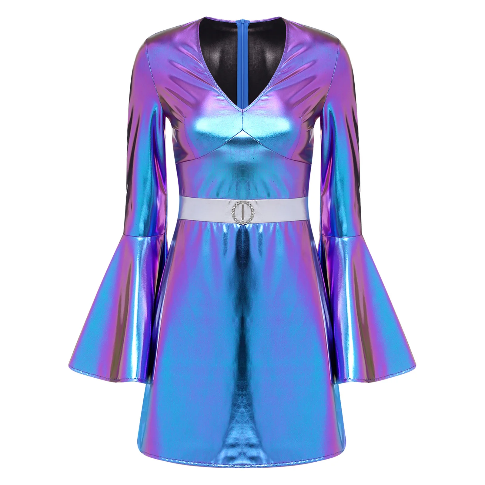 black cocktail dress ideas Satin Open Back Mini Normal time Royal Casual Princess Dress Size:Only Hat & Dress 0-3 Months Nightway