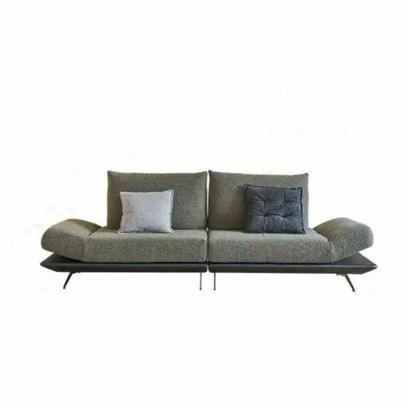Fabric sofa minimalist living room multifunctional vertical row combination sofa