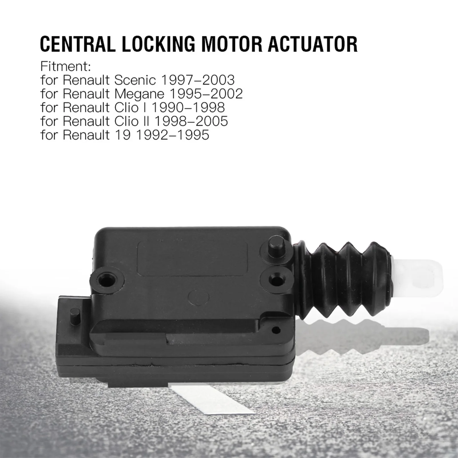 

Central Locking Motor Door Lock Actuator 2 Pin For Renault Megane Scenic Clio 7702127213