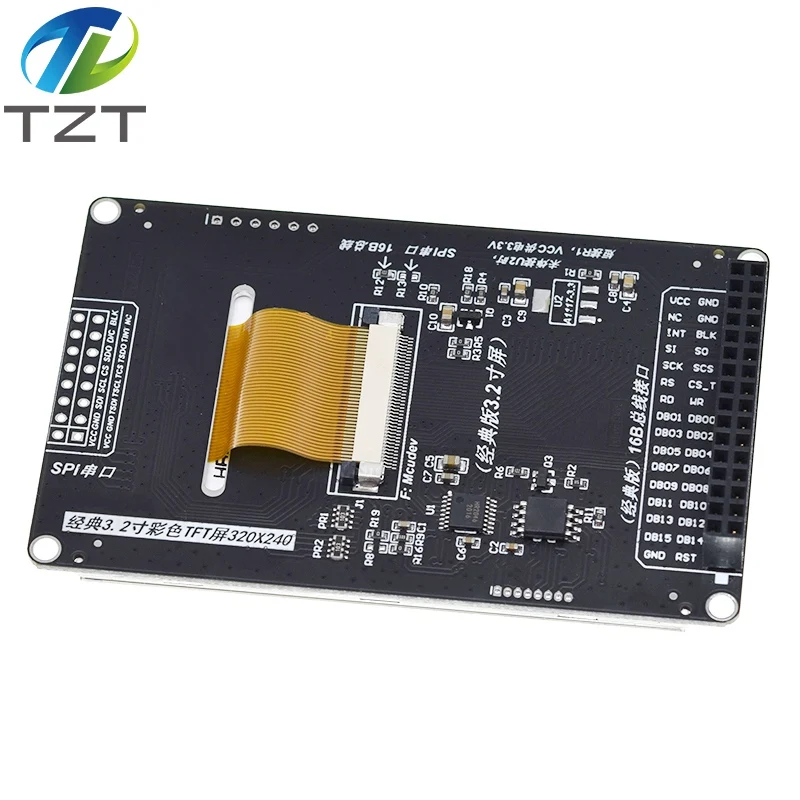 3.2 inch LCD TFT With Resistance Touch Screen ILI9341 for TZT