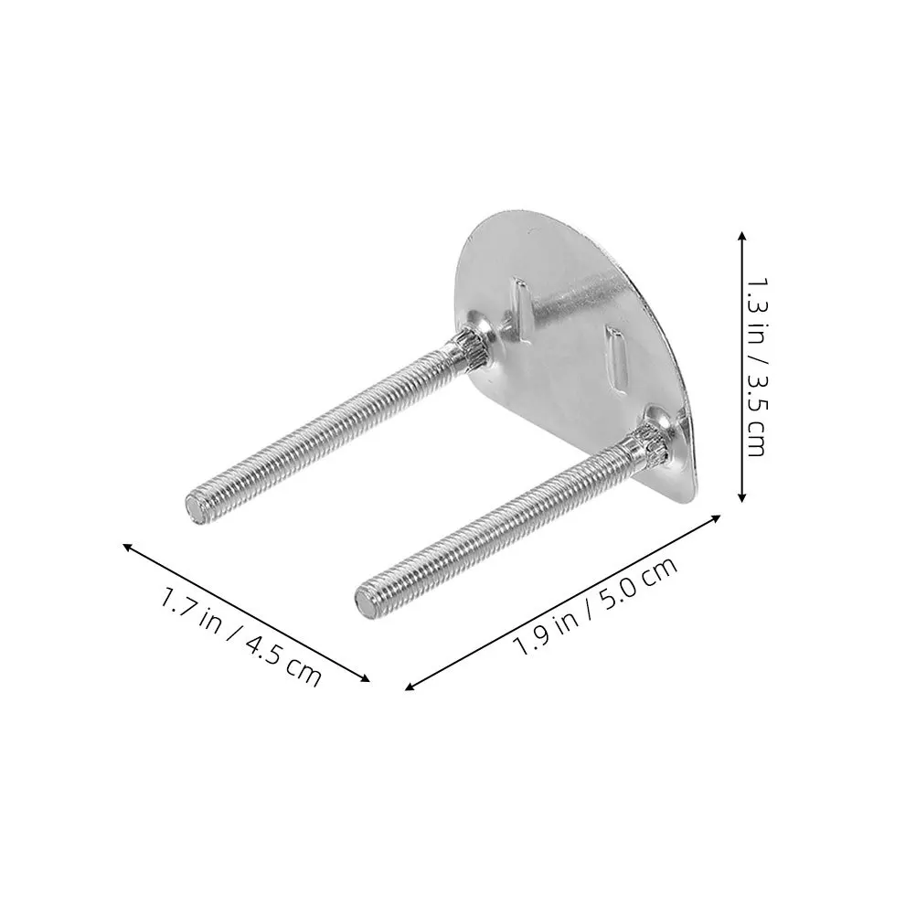 4 stuks rolschaatsbeugelplaten dubbele rij quad skate accessoires schokabsorptiesysteem universele compatibiliteit zilver
