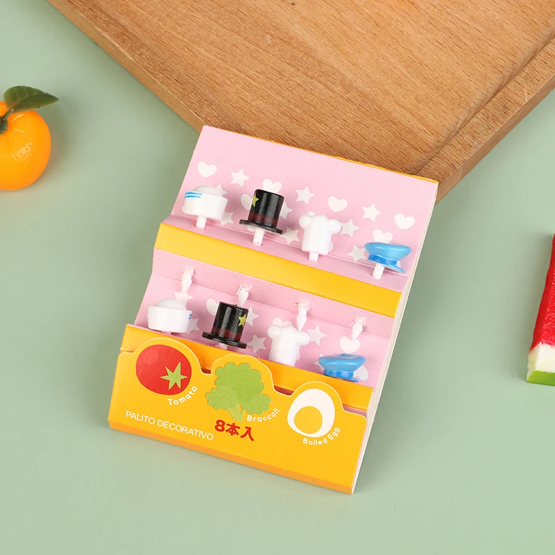 اختيار طعام الأطفال مسواك شوكة الفاكهة الكرتونية لإكسسوارات الحلوى #2