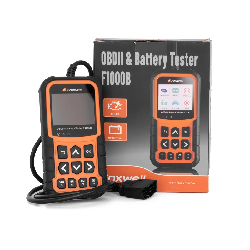 

Foxwell F1000b Can OBDII/EOBD Code Reader and Battery Tester 2-in-1