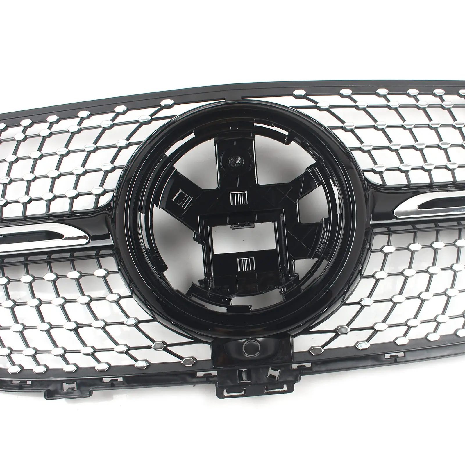 

For Mercedes-Benz GLE-Class W167 2020-2023 Front Inlet Grille Bumper Grill Mask Grid Middle Mesh Tuning