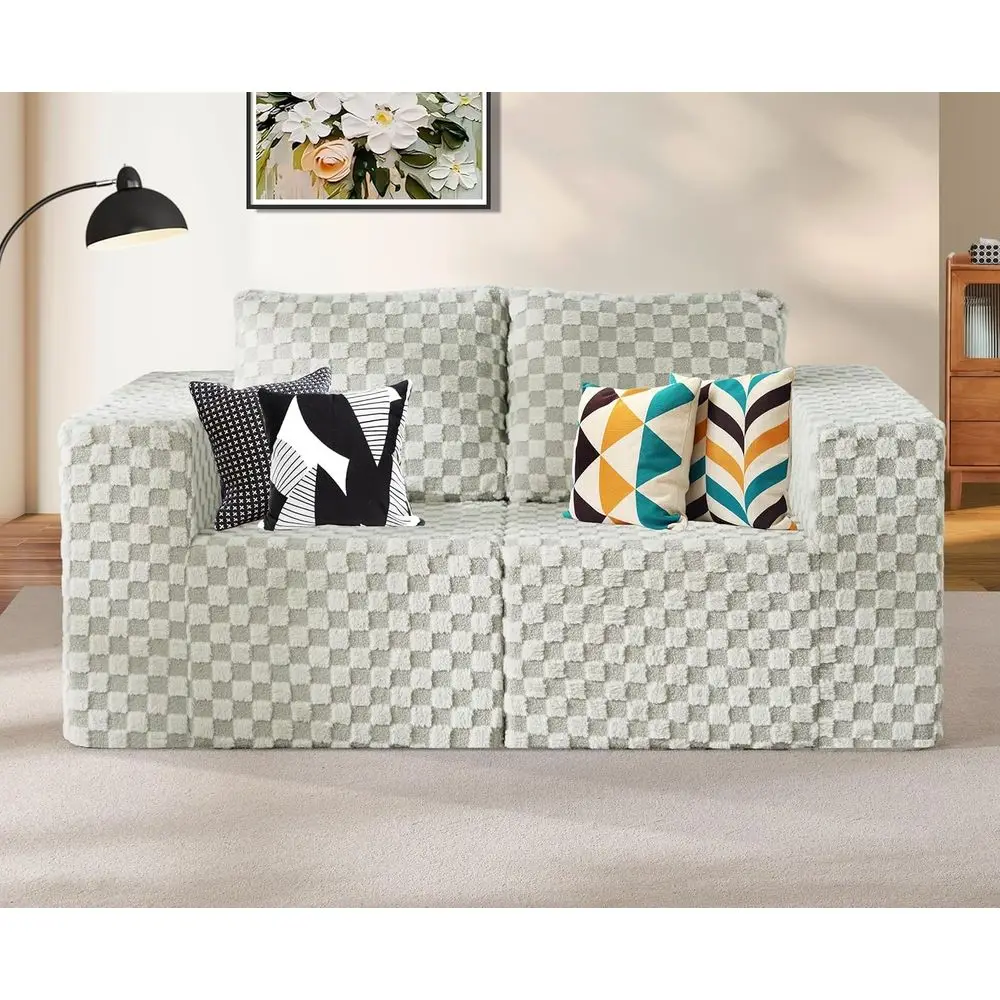 

ular Sectional Soa 2 Seater Loveseat ular Couch with Deep Seat Memory oam Cloud Soa Chair with Pillows Oversized Sectional Soa o