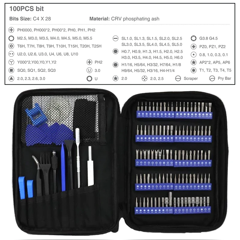 120-In-1 Multifunctional Screwdriver Set Mobile Phone Repair Household Tools Toy Model Disassembly And Assembly Tool Kit