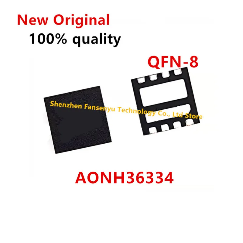 (5-10pece)100% New AONH36334 AON36334 AO36334 36334 QFN-8 Chipset