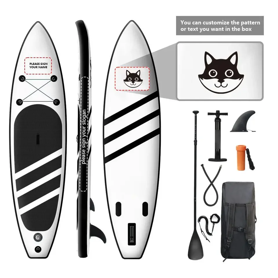 High Quality Double Layer Inflatable Paddle Surfboard Sup Board ISUP Paddleboard Sup Boards