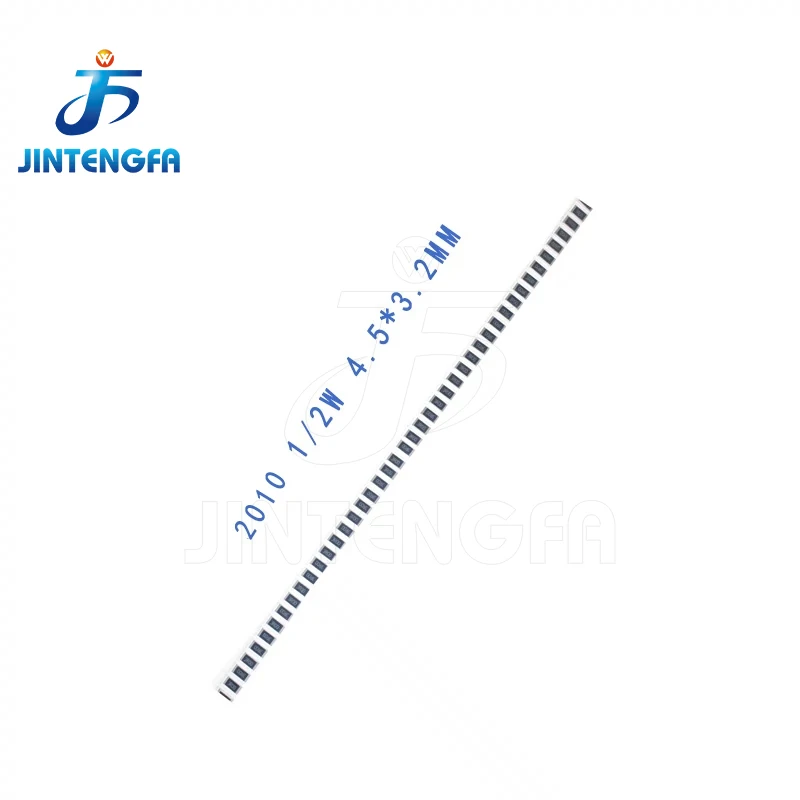 2512 ตัวต้านทาน SMD ชุด 1% คุณภาพสูงโลหะผสมความต้านทาน 10 มูลค่า * 5 ชิ้น = 50 ชิ้น R001 R002 R005 R008 R010 R015 R020 R025 R050 R100