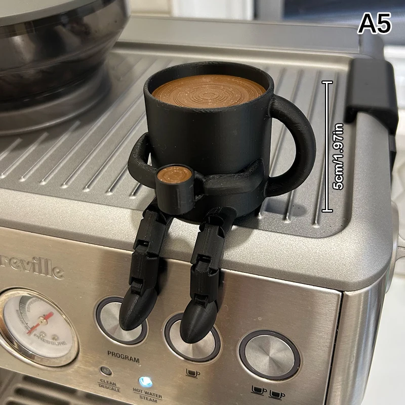Decoración de Escritorio para Oficina en Casa, Esculturas de Chocolate Impresas en 3D con Articulaciones Móviles, Figuras de Chocolate Realistas, Adorno Decorativo