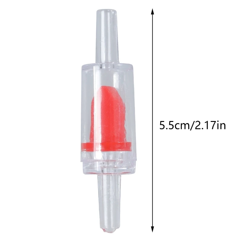 F92B 10pcs ตรวจสอบวาล์วทางเดียวที่ไม่คืนค่าวาล์วสำหรับปลาสำหรับตู้ปลาถัง WA