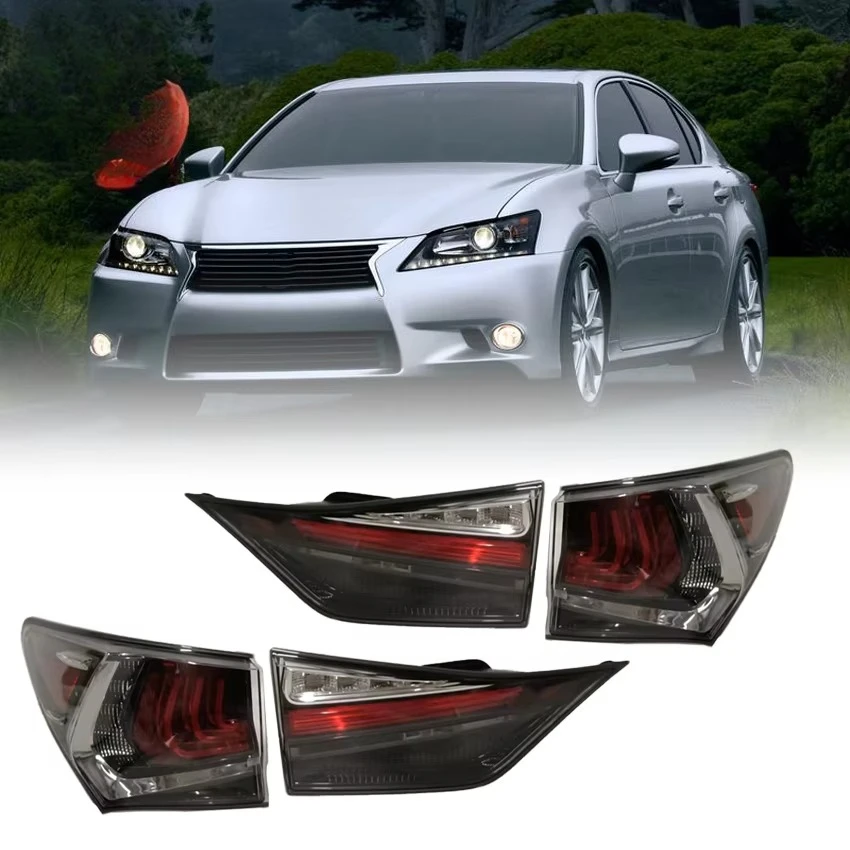 

CZJF Factory LED Tail Lighft Original Type for Lexus GS300 GS350 GS430 GS450H GS200t 2012 2013 2014 2015 Running Function 12V