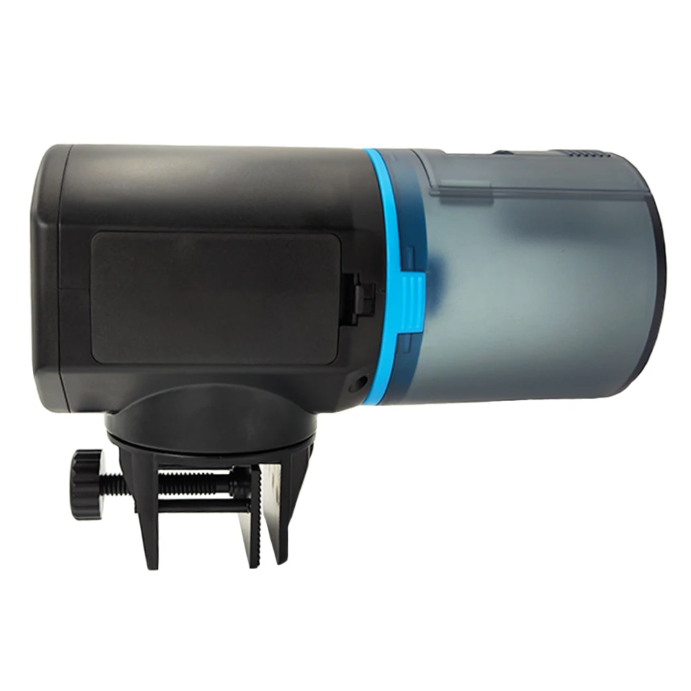 2025Blu Dry Battery Smart Timer Koi Carp Fish Feeder Automatico per l'alimentazione di acquari