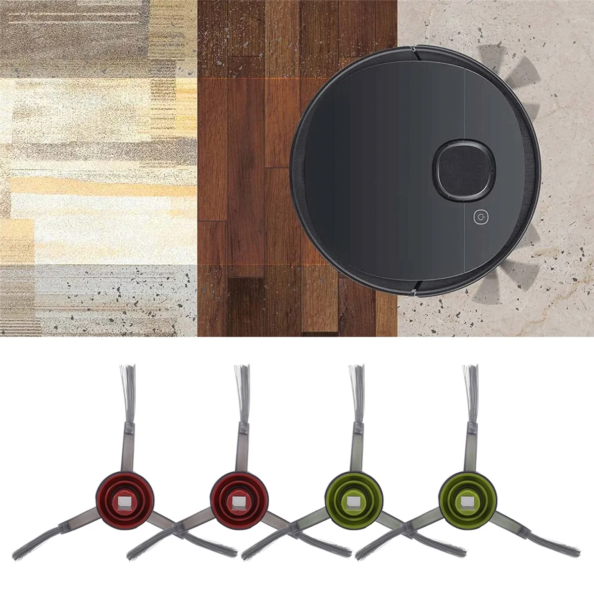 Adatto per ECOVACS Deebot Ozmo T8 T9 T8 Aivi accessori per aspirapolvere spazzola a rullo spazzola per bordi del filtro