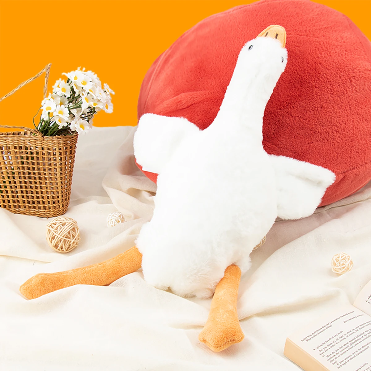 50cm Goose Plush Toy Soft Stuffed Animal Couch Pillow Bed Decor Gift for Kids Girls Women Birthday image 5